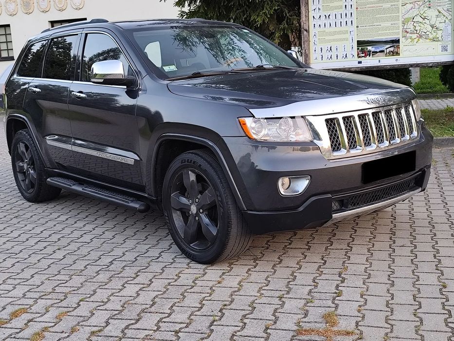 Jeep Grand Cherokee 3,6 Benz, 4x4, AUT, Overland, Skóra, Navi, Zarejestrowany