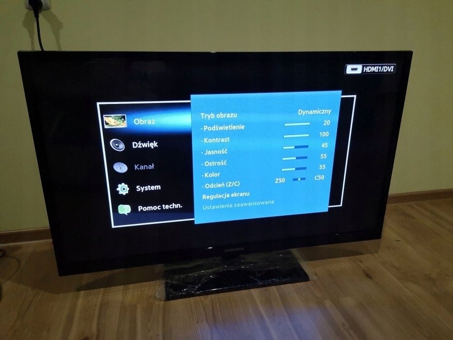 Telewizor 55" Samsung FullHD 120hz 3D LED