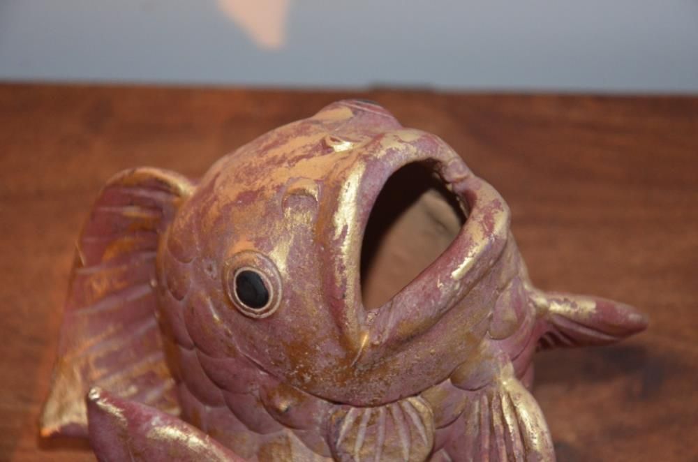 Peixes em Terracota – Peça Decorativa e Utilitária