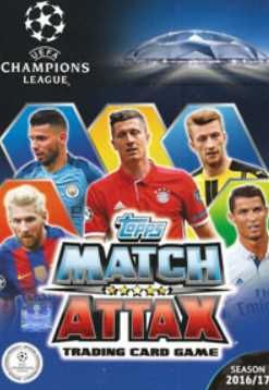 Karty Topps Liga Mistrzów UEFA 2016-17. Match Attax