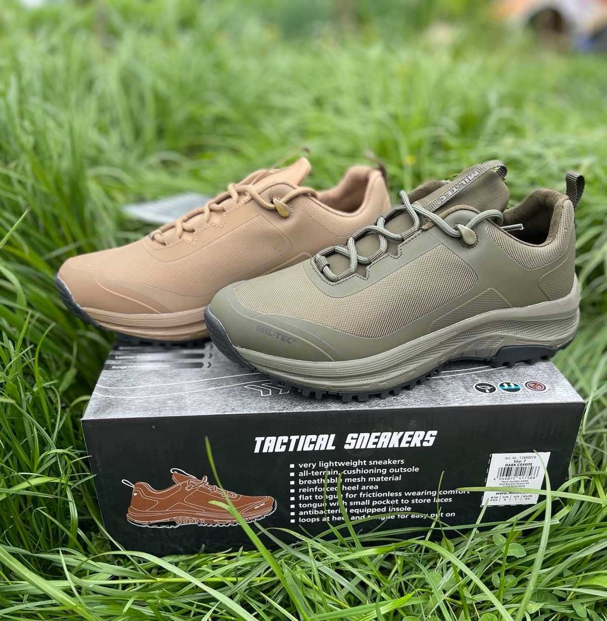 Кросівки тактичні Mil-Tec Tactical Sneakers Німеччина Coyote 12889019