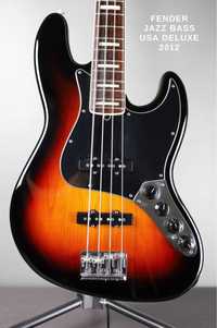 Fender Jazz Bass American Deluxe 4 - 2012 w/ Case, бас гітара