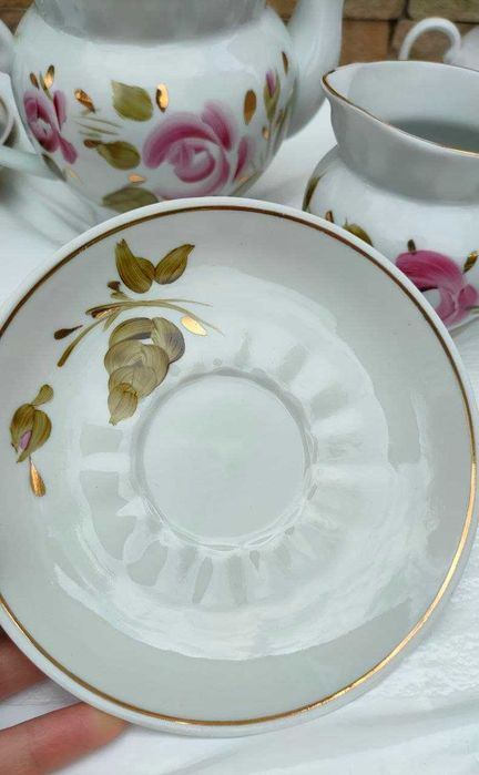 Чайный сервиз "Розы" Барановский ФЗ 70-80 г