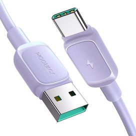 Kabel USB - USB C 3A 1,2m Joyroom S-AC027A14 - fioletowy