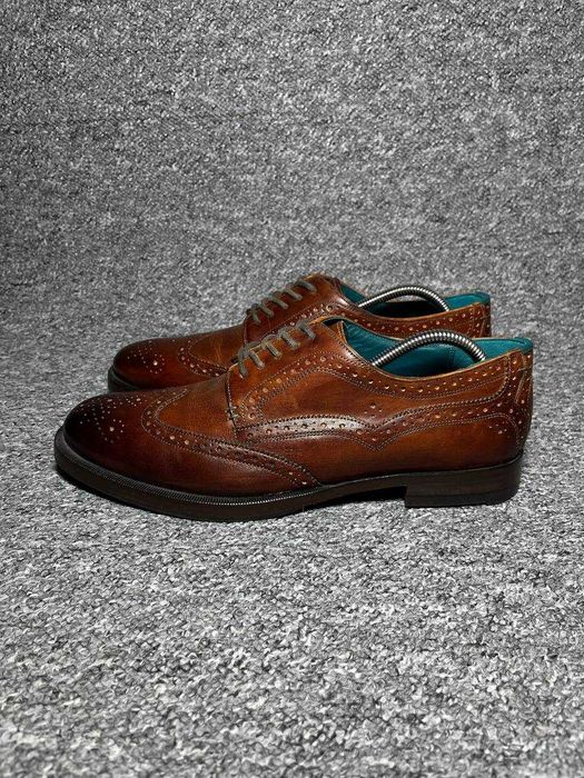 Чоловічі броги туфлі челсі TED BAKER Senape Leather Wingtip 44.5(28.5)