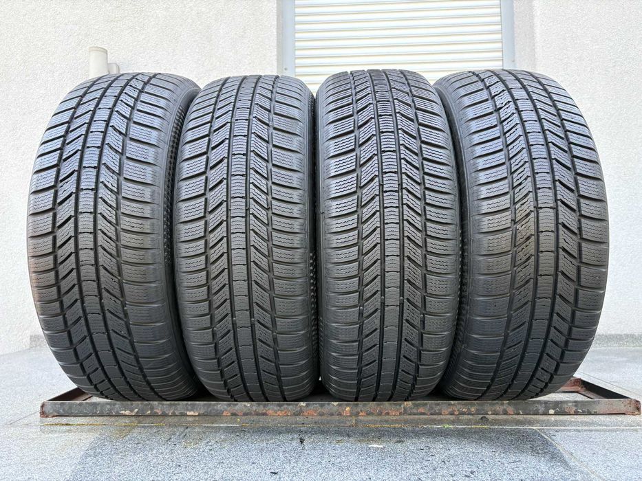 4szt zimowe 215/55R17 Continental 8mm 2023r świetny stan! Z561 Gwar