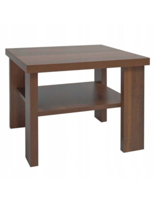 Stolik kawowy Gała Meble kwadratowy 65 x 65 x 50cm wenge