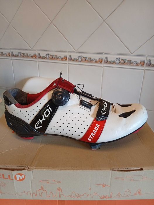 Sapatos ciclismo estrada ekoi