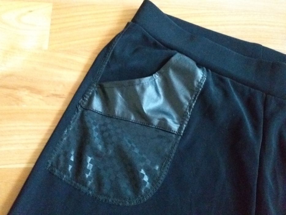 Getry legginsy lycra z kieszeniami rozmiar M