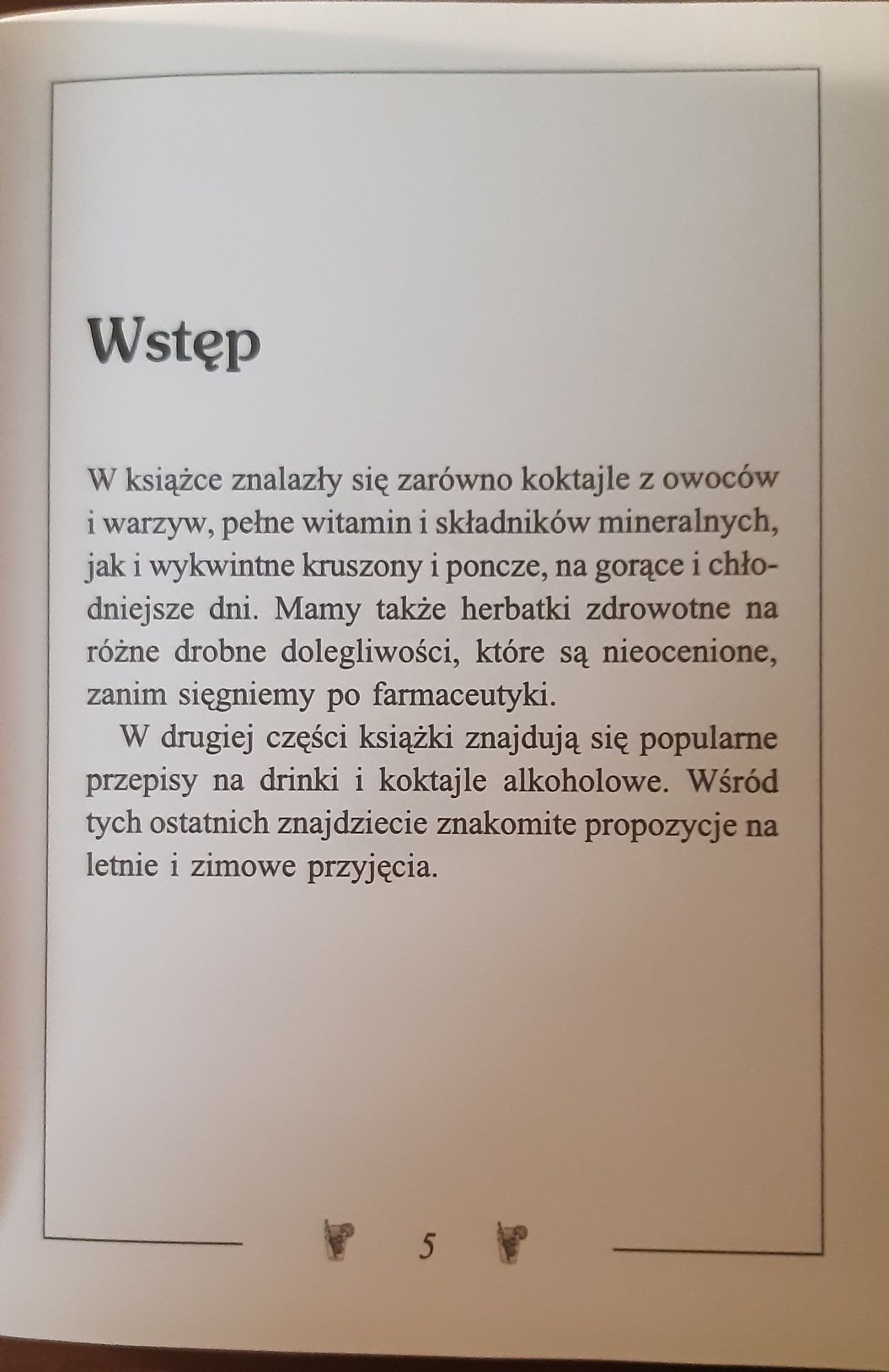 Książka pt. "Napoje, drinki, koktajle" Jolanta Muras