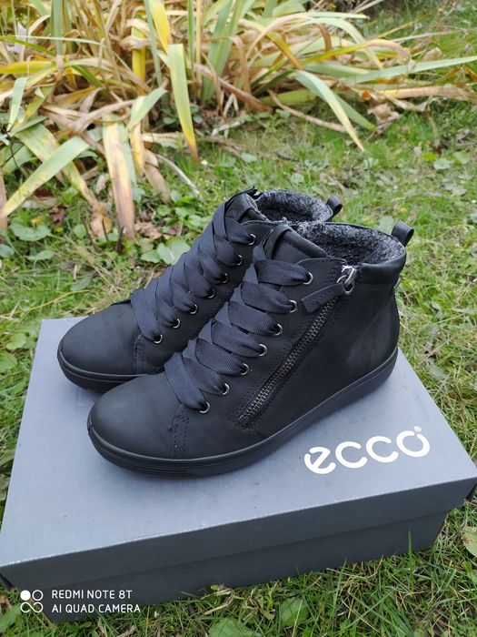 Ecco 36 39 ботинки жіночі шкіряні сапоги черевики чоботи взуття ессо