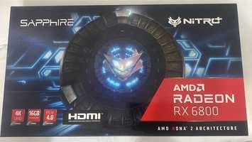 Sapphire nitro+ rx6800, як нова