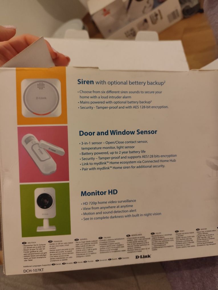 Security kit- zestaw alarmowy/monitoring domu