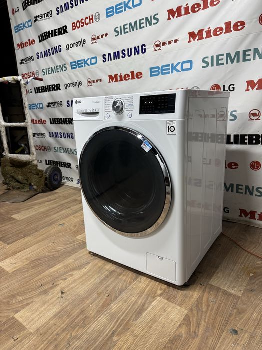LG 10.5/7 пральна машина з функцією сушки. Wifi , пар.