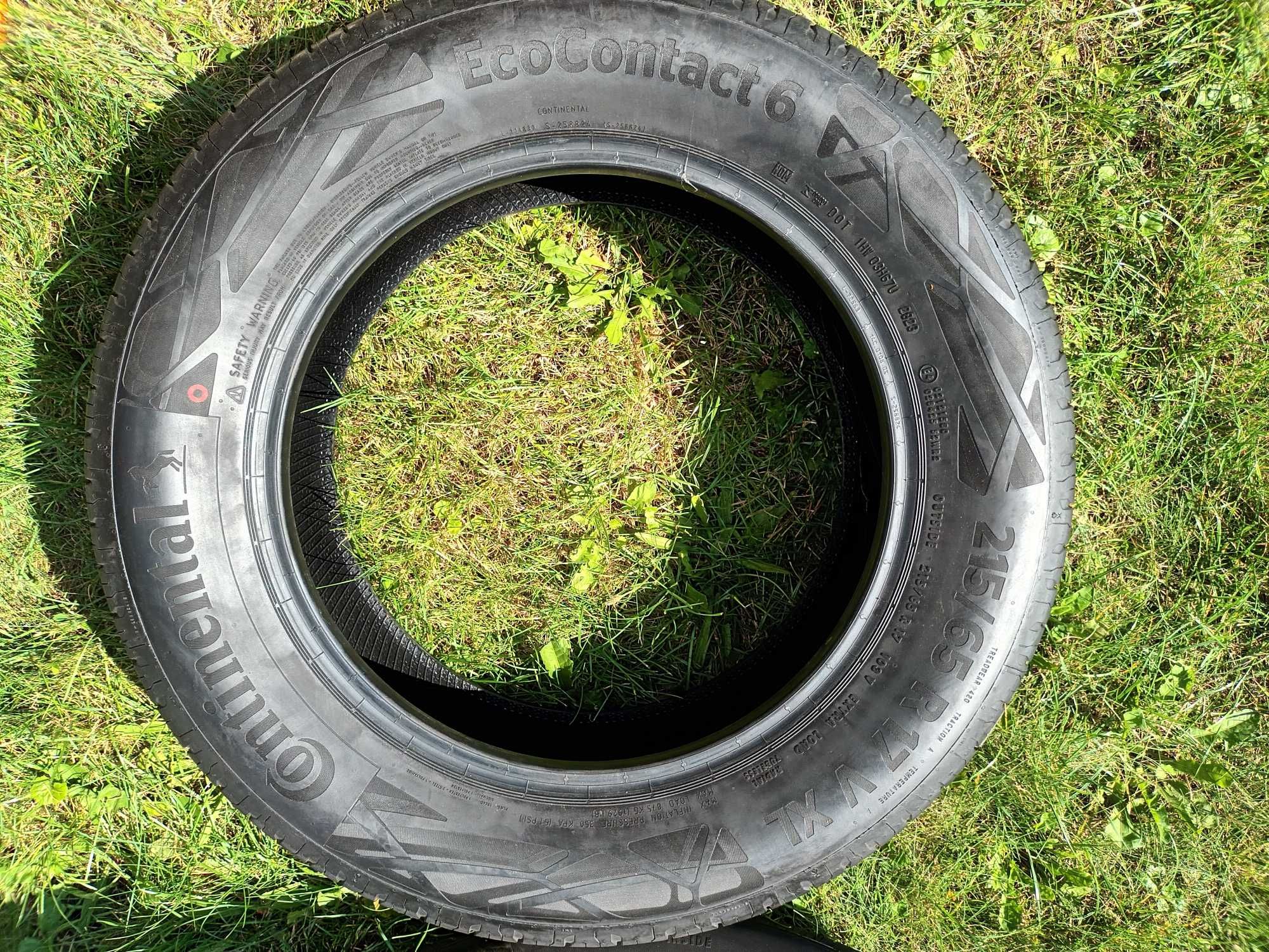 Opony Continental EcoContact 6  215/65 r17  V XL