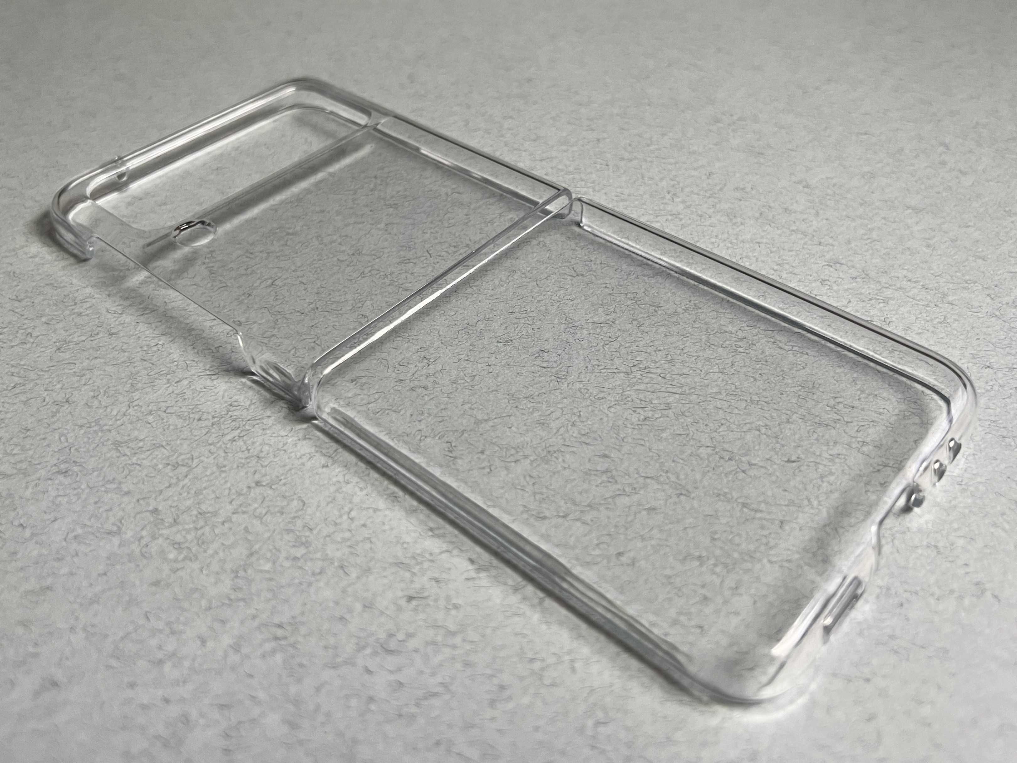 Samsung Flip 3 чохол пластик прозорий накладка чехол CLEAR Plastic 4 5