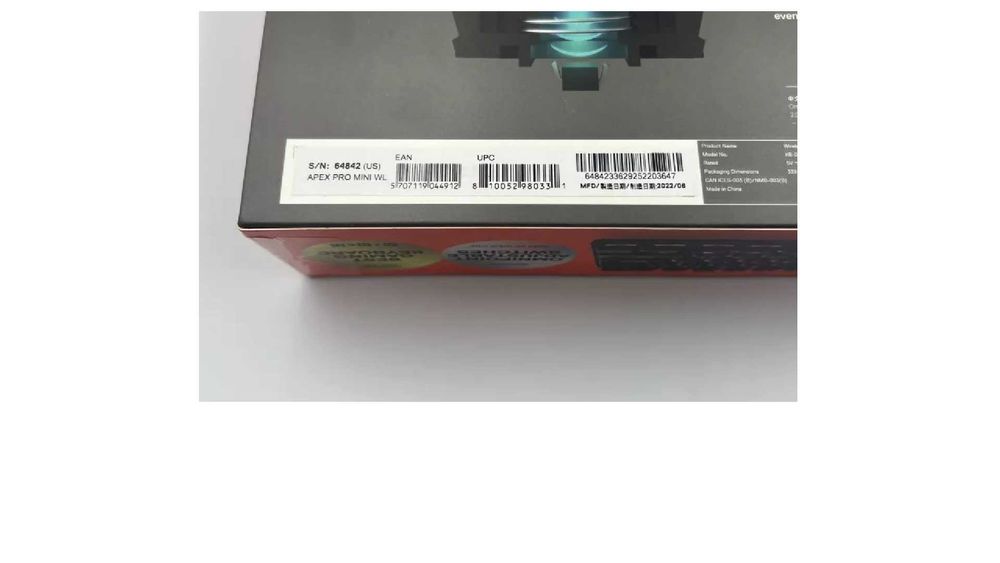 klawiatura mechaniczna STEELSERIES APEX PRO MINI US czarna