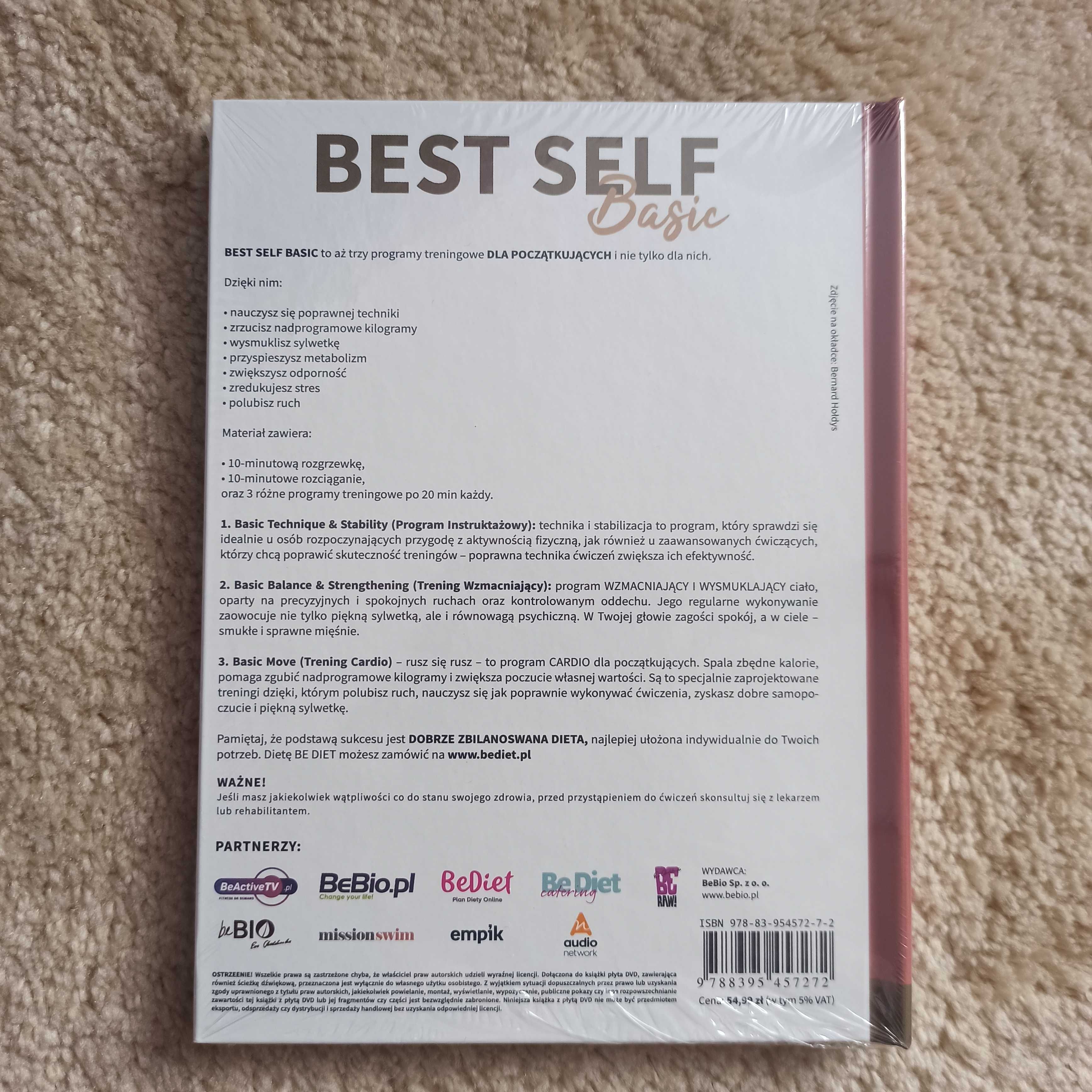 Best Self Basic książka + 2 x DVD Chodakowska Ewa