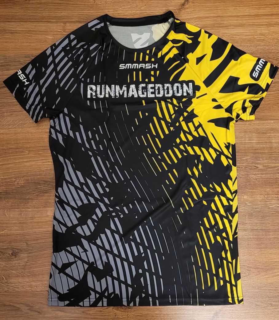 Koszulka sportowa Runmageddon Jungle, męska rozmiar S