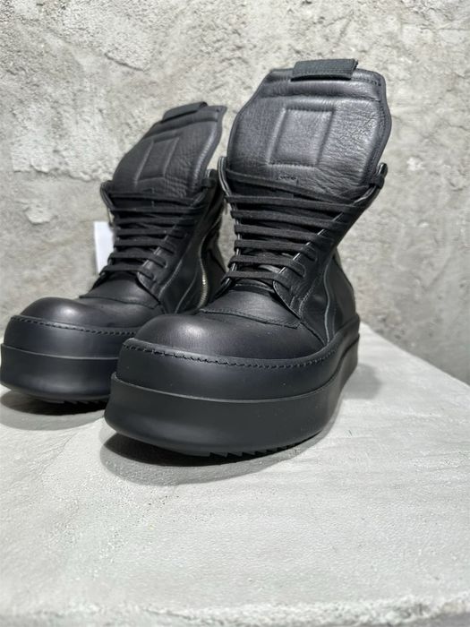 Rick Owens Geobasket Double Bumper/Megabumper Black/Преміум якість!