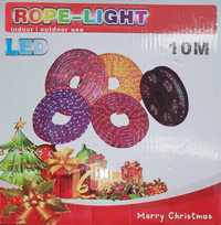 NOWY Wąż Świąteczny LED - 10 Metrów - Kolor Biały
