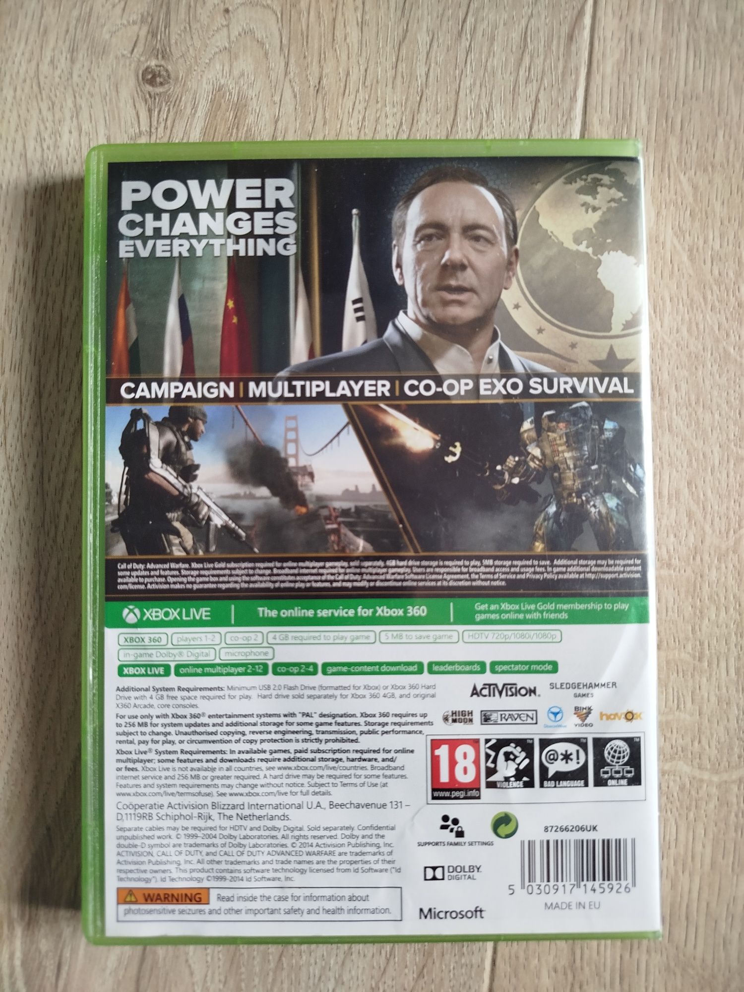 Call of Duty Advanced Warfare Xbox 360