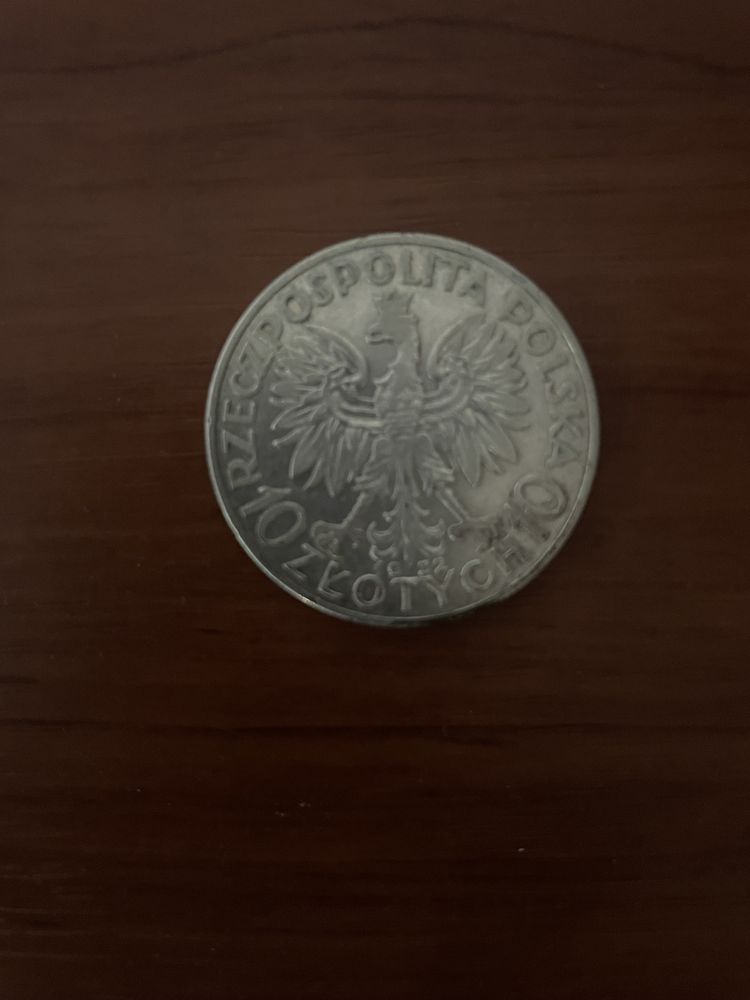 Moneta 10 zl Glowa Kobiety 1932
