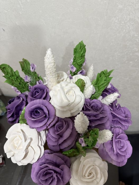 Зефір!!! Квіти з зефіру, оригінальний подарунок для вашого свята