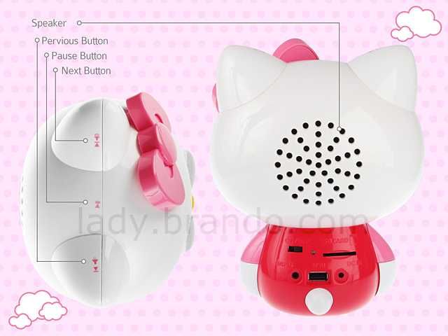 Coluna portátil Hello Kitty Speaker