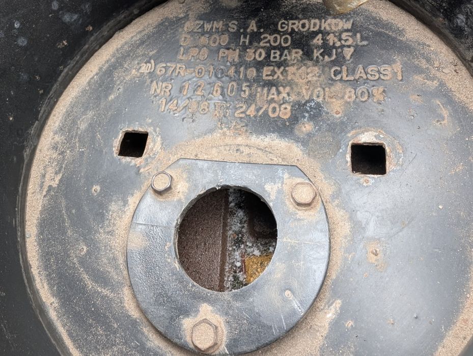 Балон газовий 42 літри з редуктором від ГБО 4 в хорошому стані