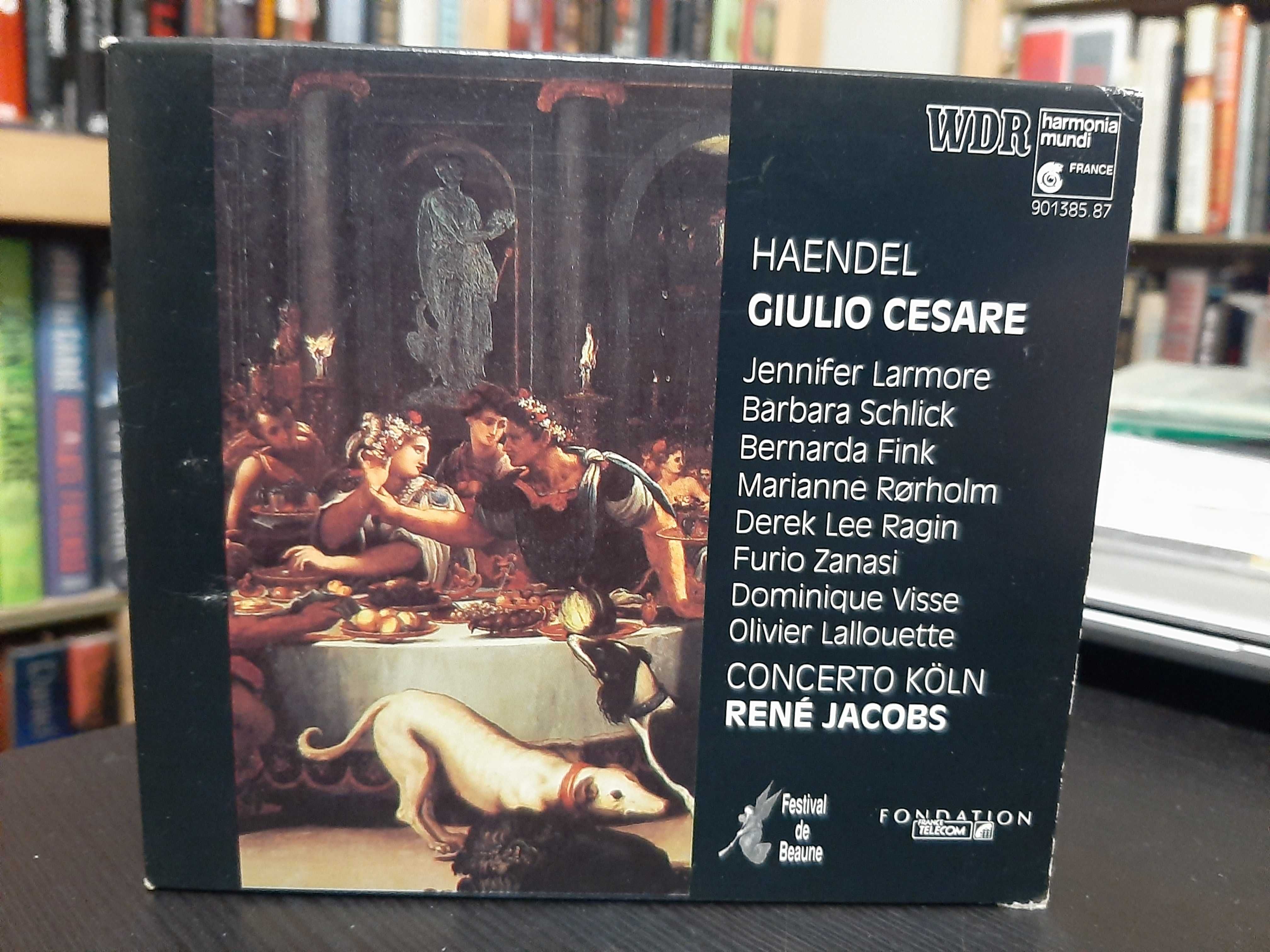 Haendel – Giulio Cesare – Schlick, B Fink – Concerto Köln, René Jacobs