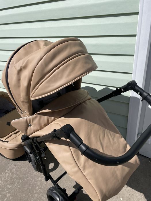 Універсальна Коляска 2в 1 Savaп екошкіра