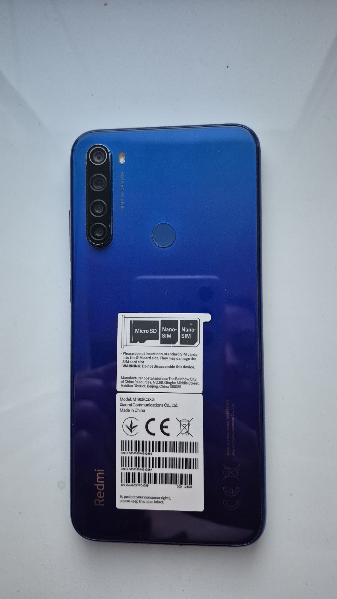 Мобільний телефон Xiaomi redmi note 8T 6/128