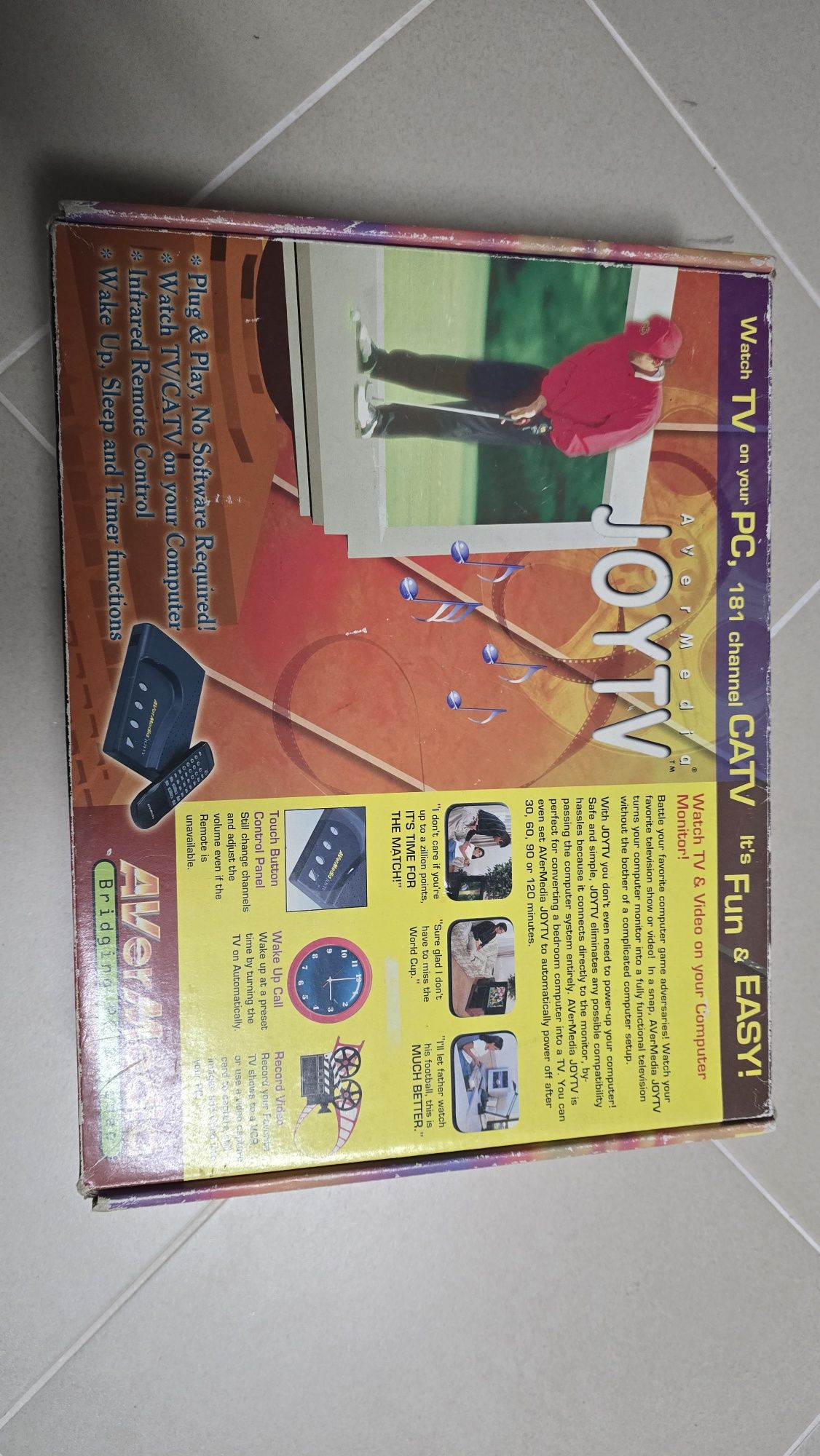 AVerMedia JoyTV Bridging PC e Video