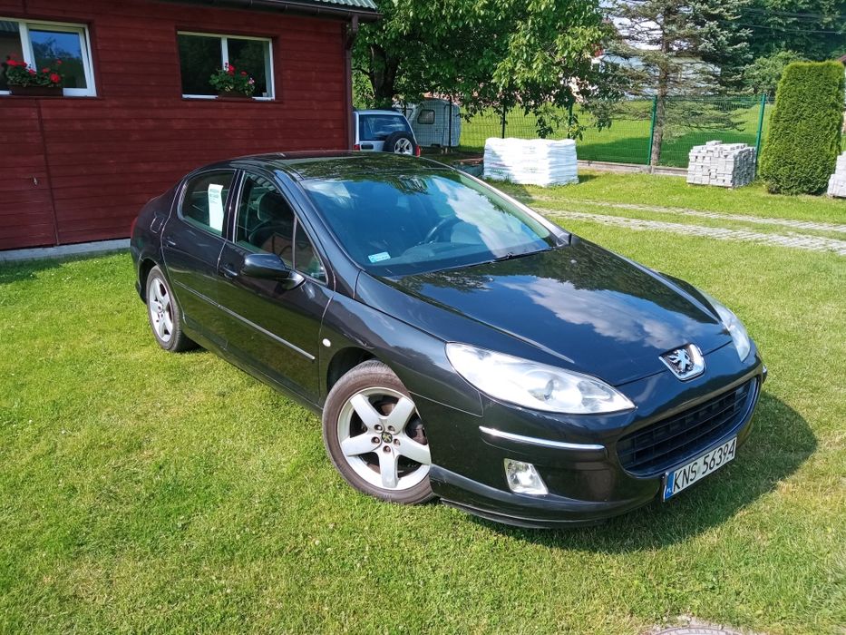 Peugeot 407 2.0 HDI dwa kpl. kół długie oplat, serwisowany