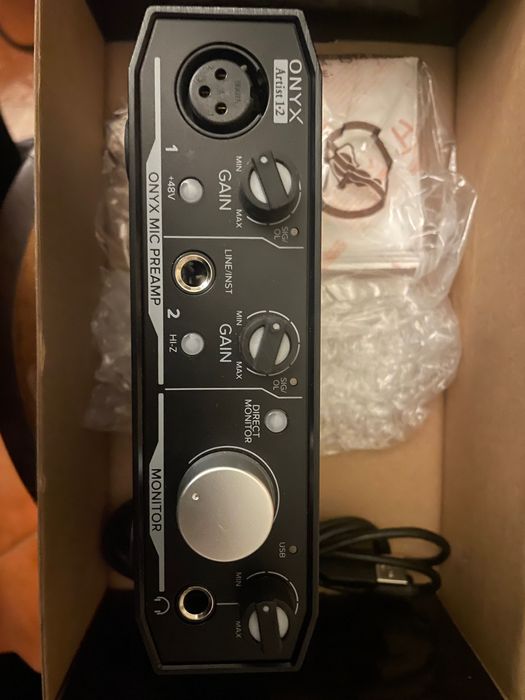 Interface áudio machie ónix artist 1-2