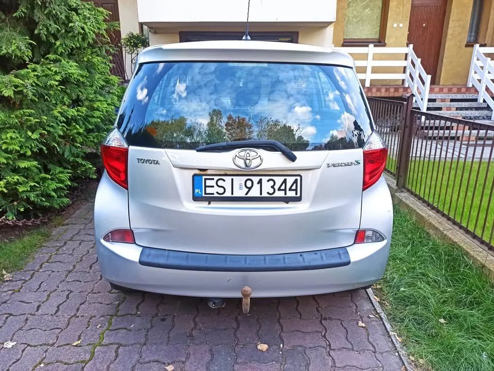 Toyota Verso S Zarejestrowany, 1,3 + LPG (2 letnie), bezwypadkowy