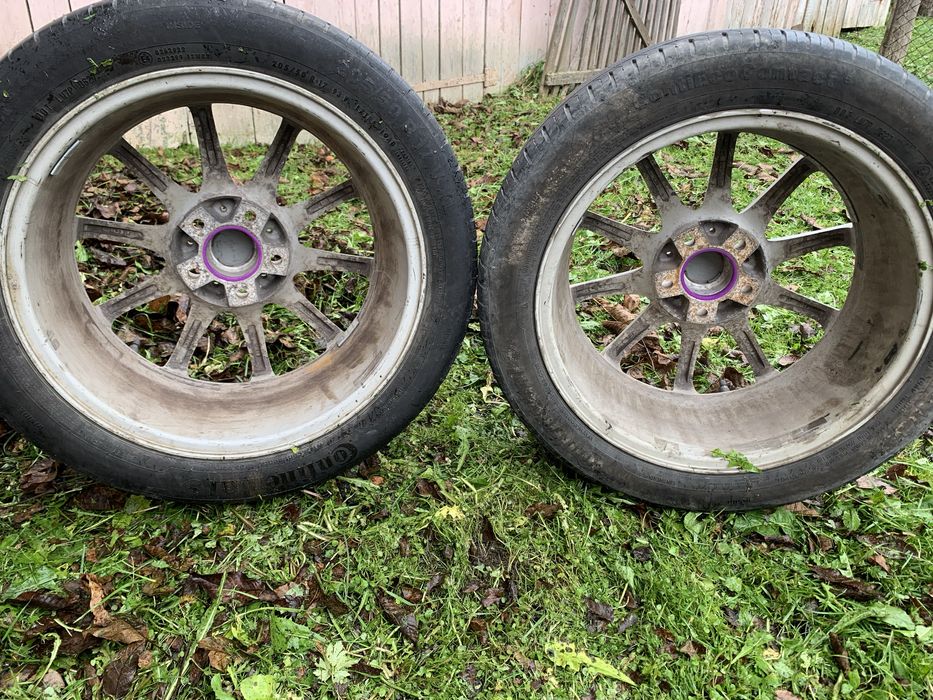 Диски DEZENT r17 5-114.3 з шинами.