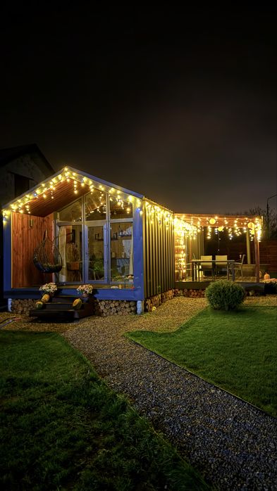 Приватний будинок з чаном.Подобово.Для компанії