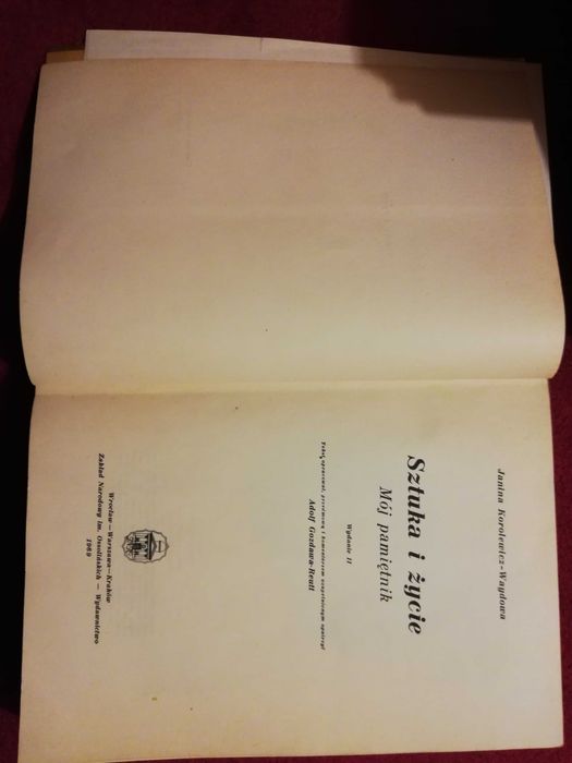 Książka pt. Sztuka i życie