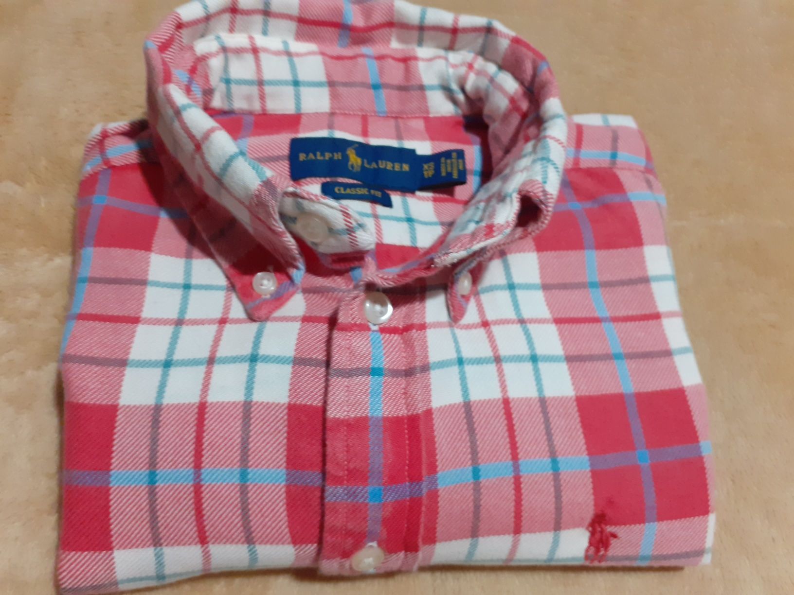 Camisa RALPH LAUREN rapaz xs 9/10A