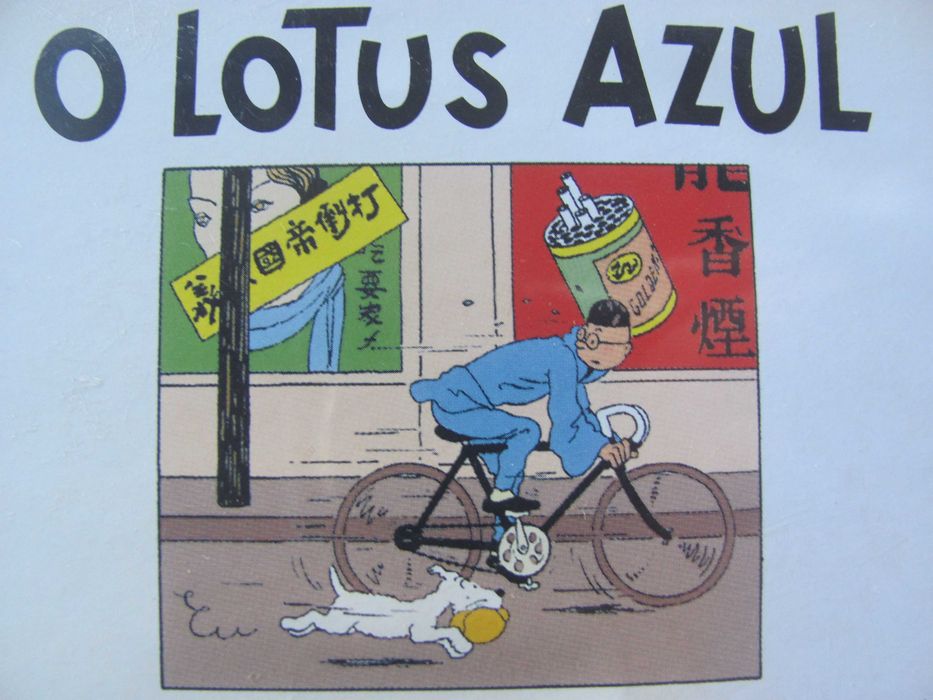 DVD Tin Tim em O Lotus Azul