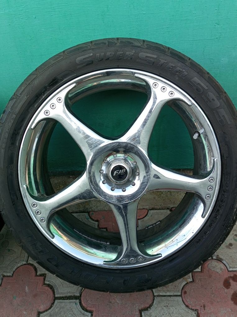 Терміново! Хромові диски FJB r18 5x100 /114,3