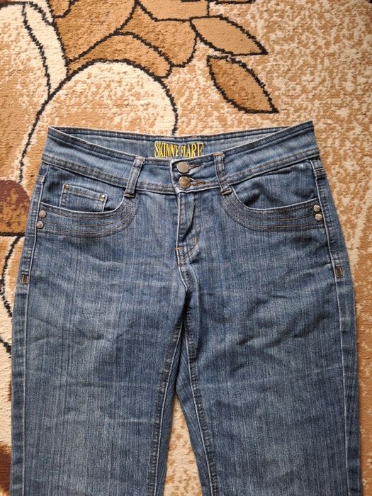 Джинси кльош flared jeans bootcut y2k vintage opium archive swag 2000s