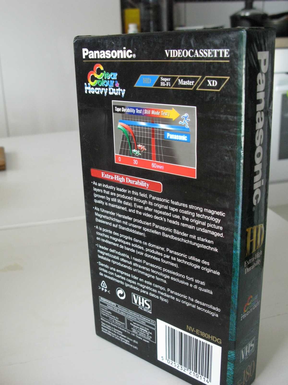 kasety VHS 180 min JVC