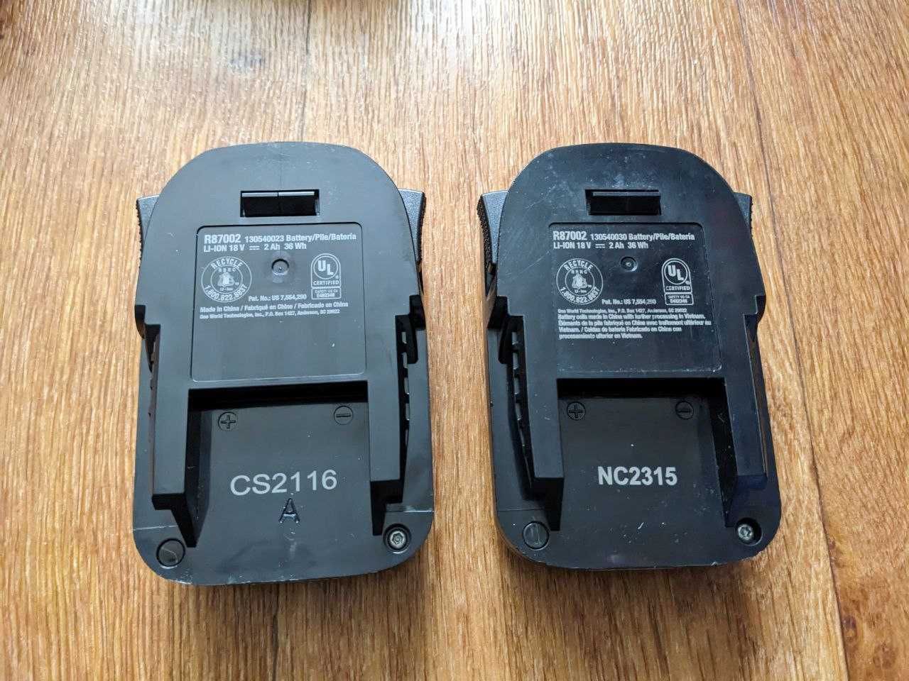 Набор аккумуляторных шуруповертов Ridgid 18V
