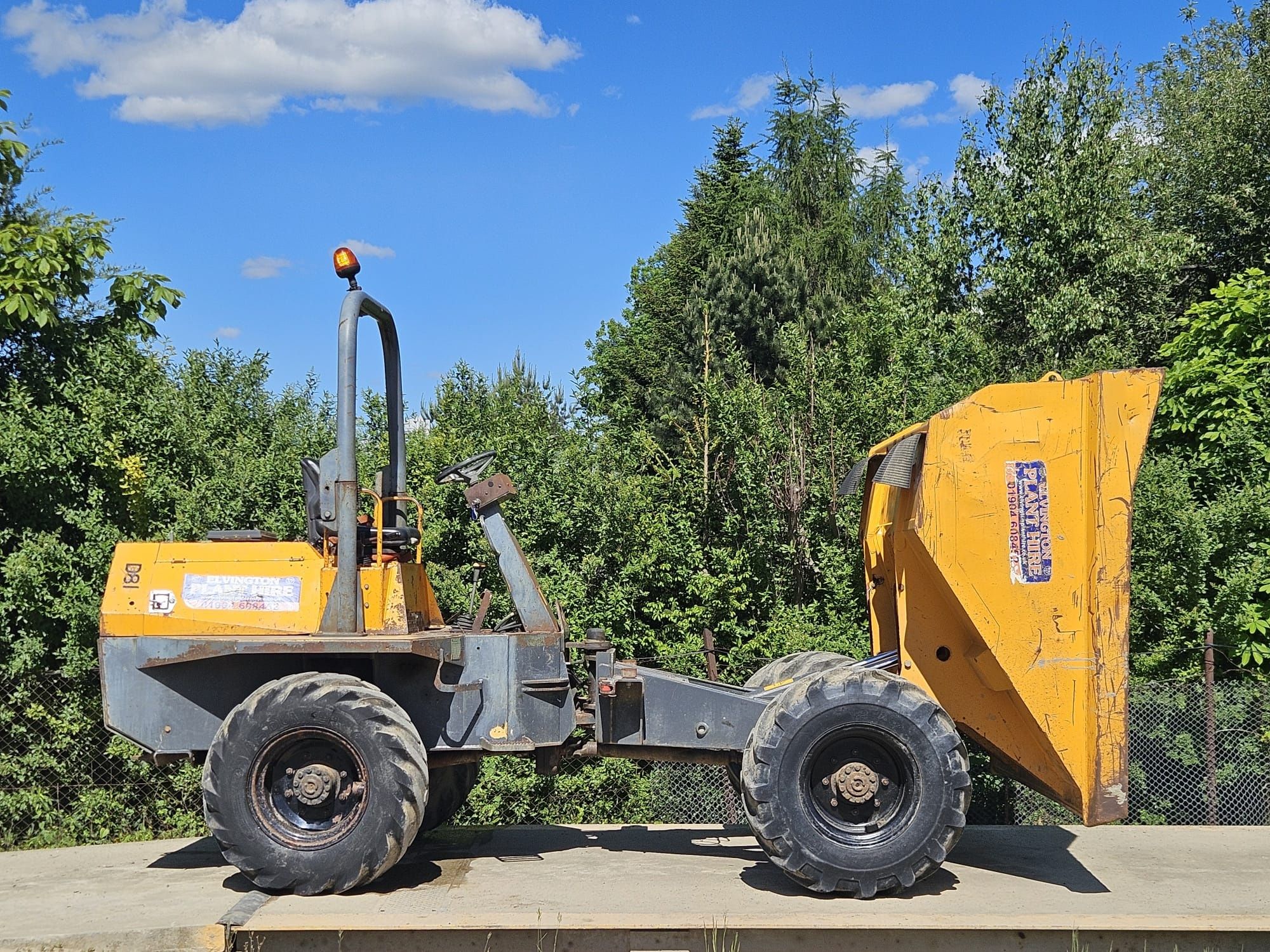 Wozidło budowlane 4x4 Terex Benford  PT6000 6t ton 2007 Thwaites Ausa