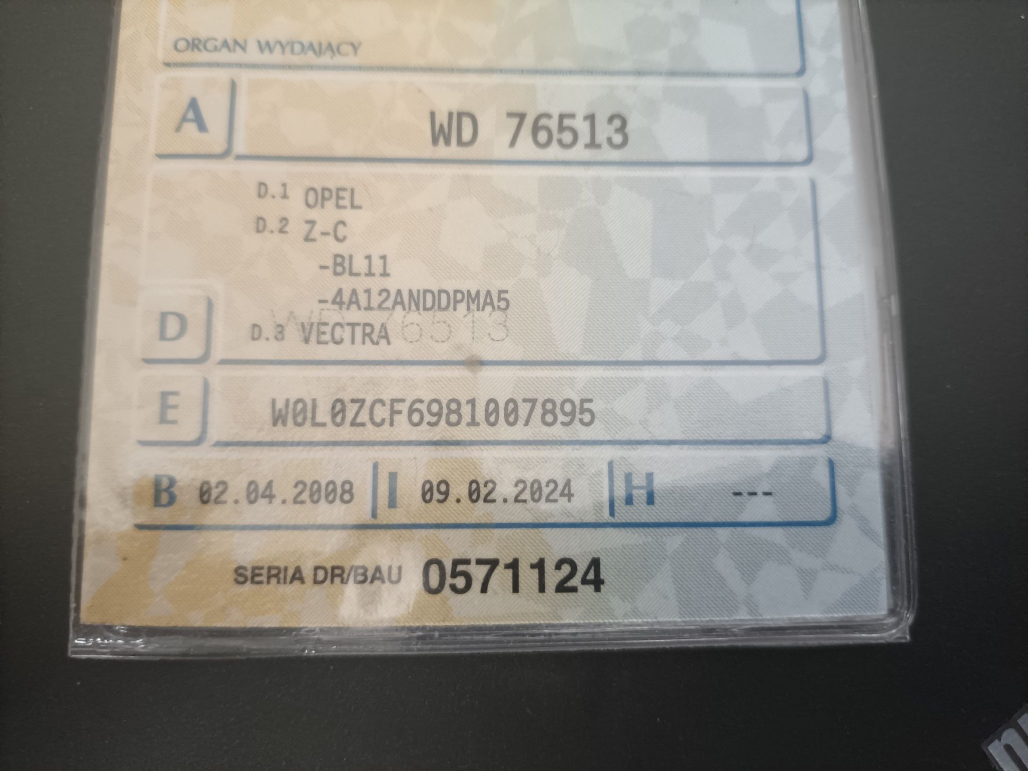 Opel Wektra C 1,9 diesel