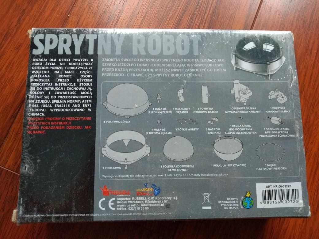 Sprytny robot - mechanika i zabawa