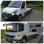 Wynajem Autolawet Lawet 2700 kg - 12000 kg DMC Laweta Lawety Transport